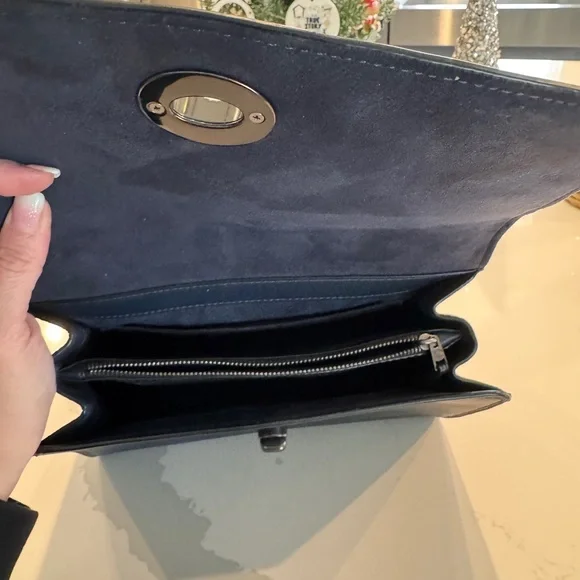 Coach Tilly Top Blue Butterfly
Appliqué Satchel Leather C1439 - Picture 5 of 8